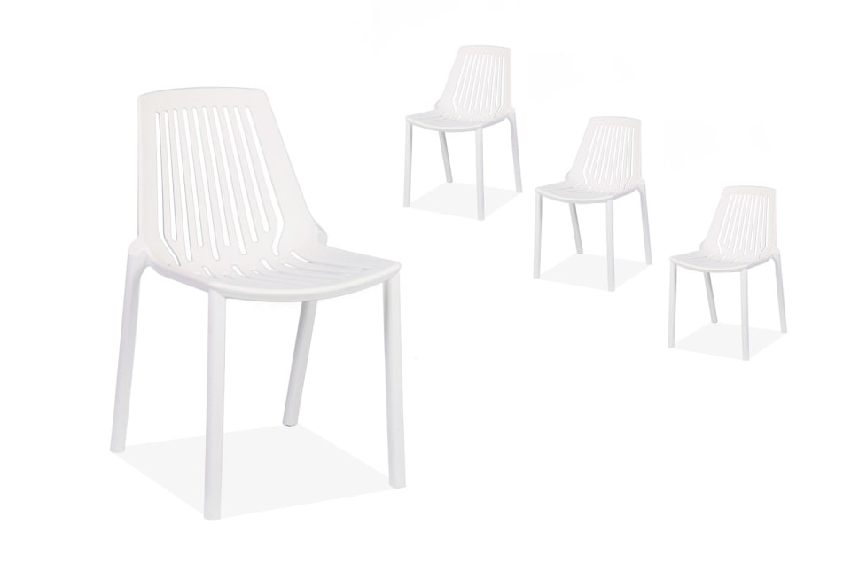KAI White Dining Chair