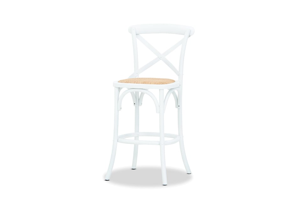 BORDEAUX Cross Back Stool