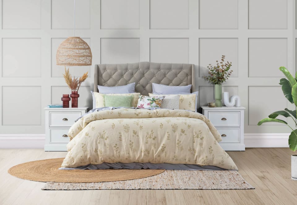 TRUDY Double Bed Quilt Cover Set