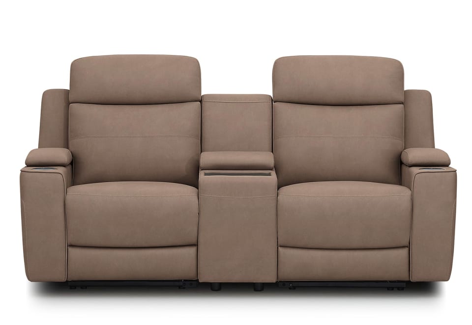 ALEXIOS 2 Seater with Electric Recliner and Console