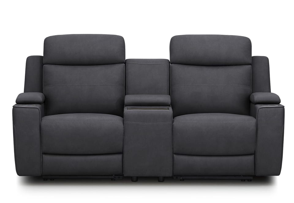 ALEXIOS 2 Seater with Electric Recliner and Console