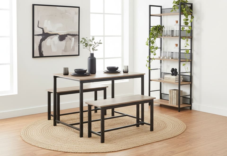 PETERSON 3 Piece Dining Set