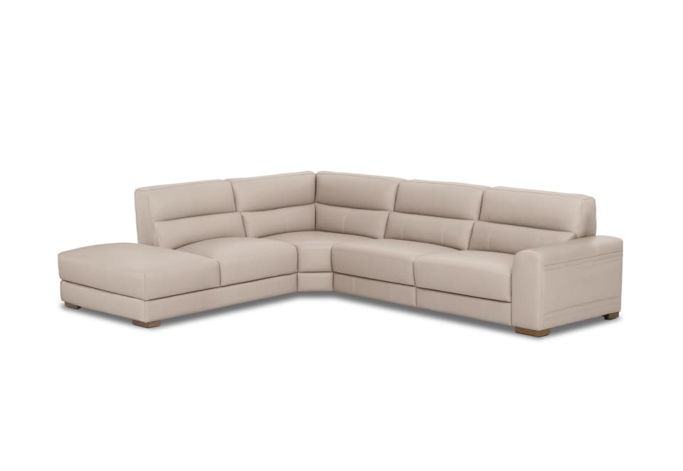 ELLYSE LHF Corner Chaise Leather