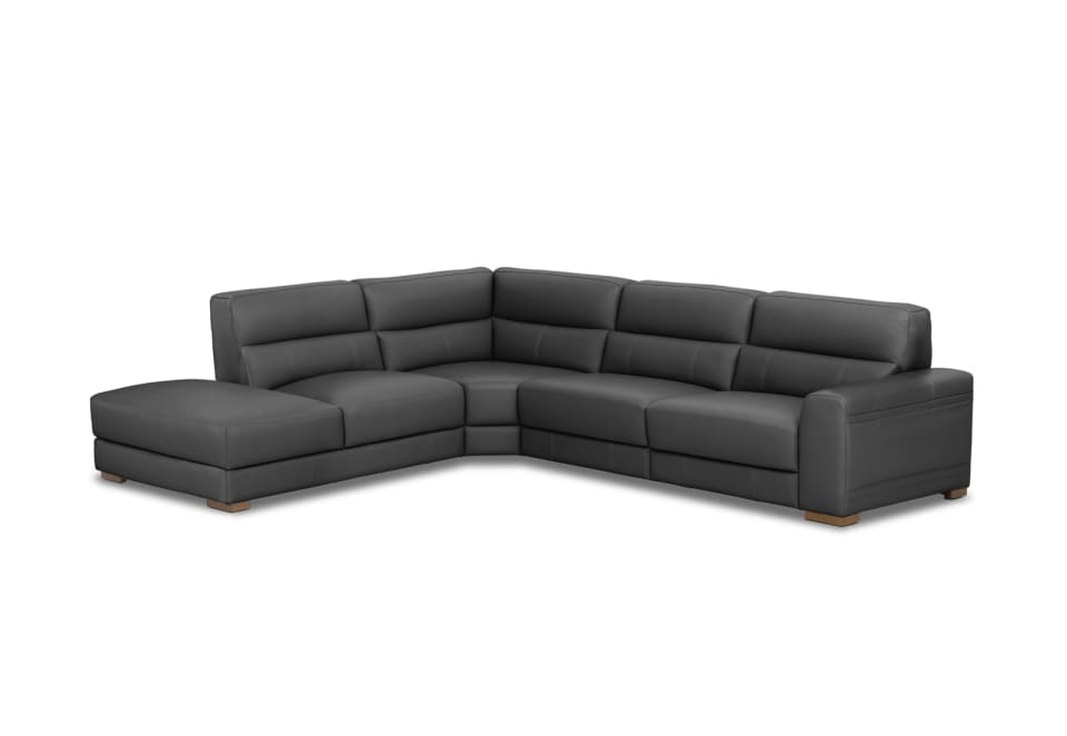 ELLYSE LHF Corner Chaise Leather