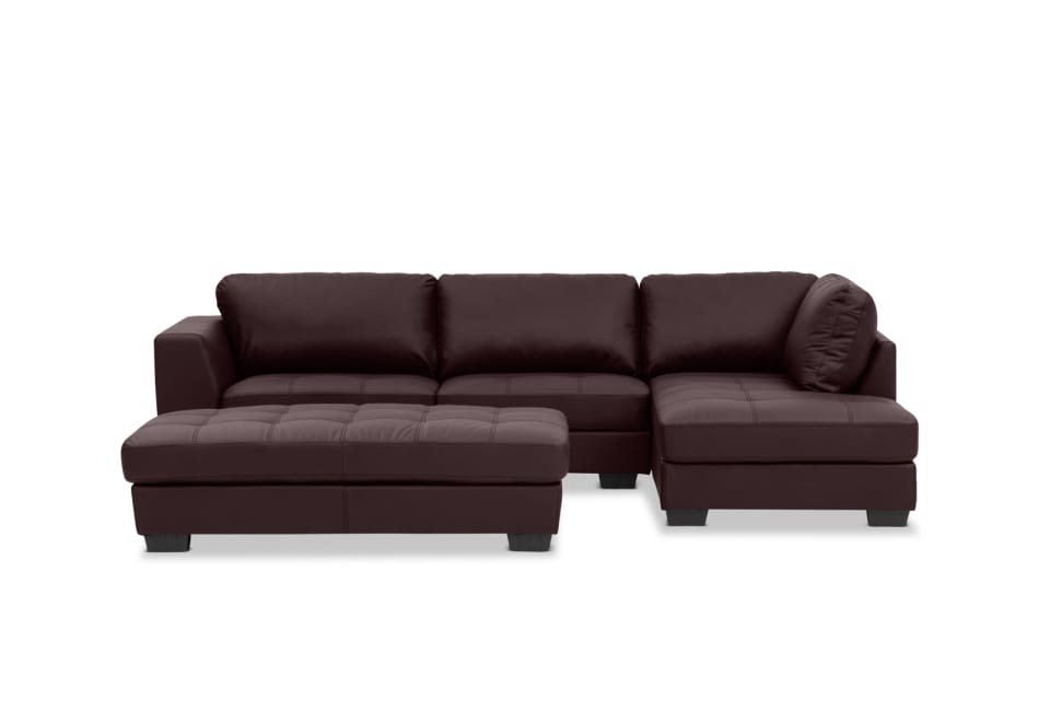 HAYWOOD RHF Corner Lounge with Ottoman