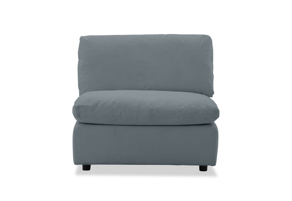 SUNNI FABRIC Modular Armless Chair (F)