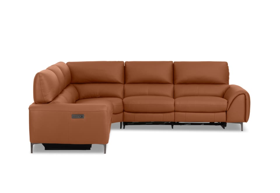 DOMINICO LEATHER Corner Lounge