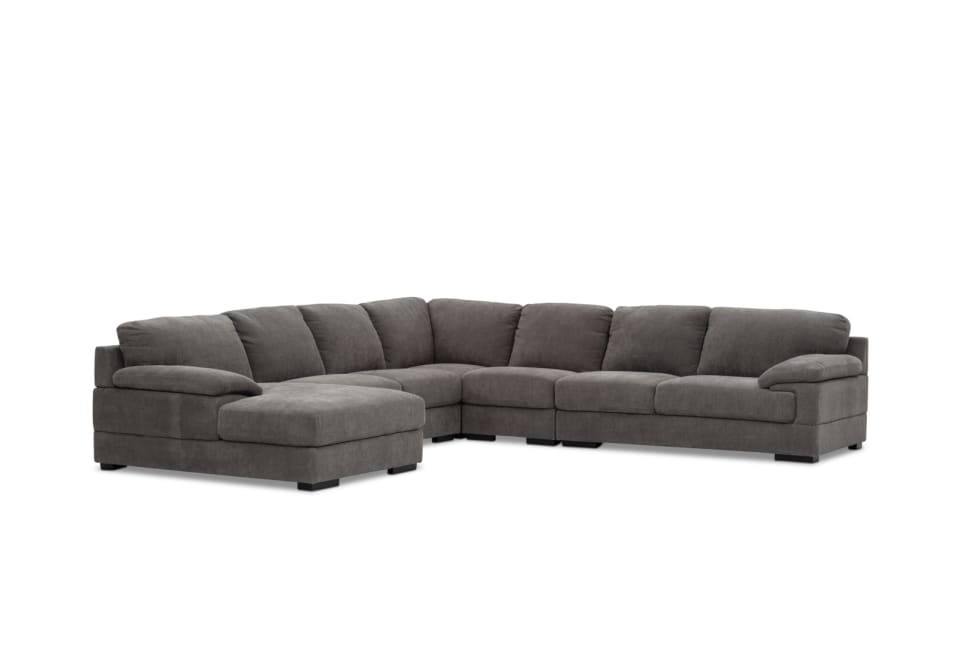 CANDACE FABRIC 7 Seater Corner LHF Chaise