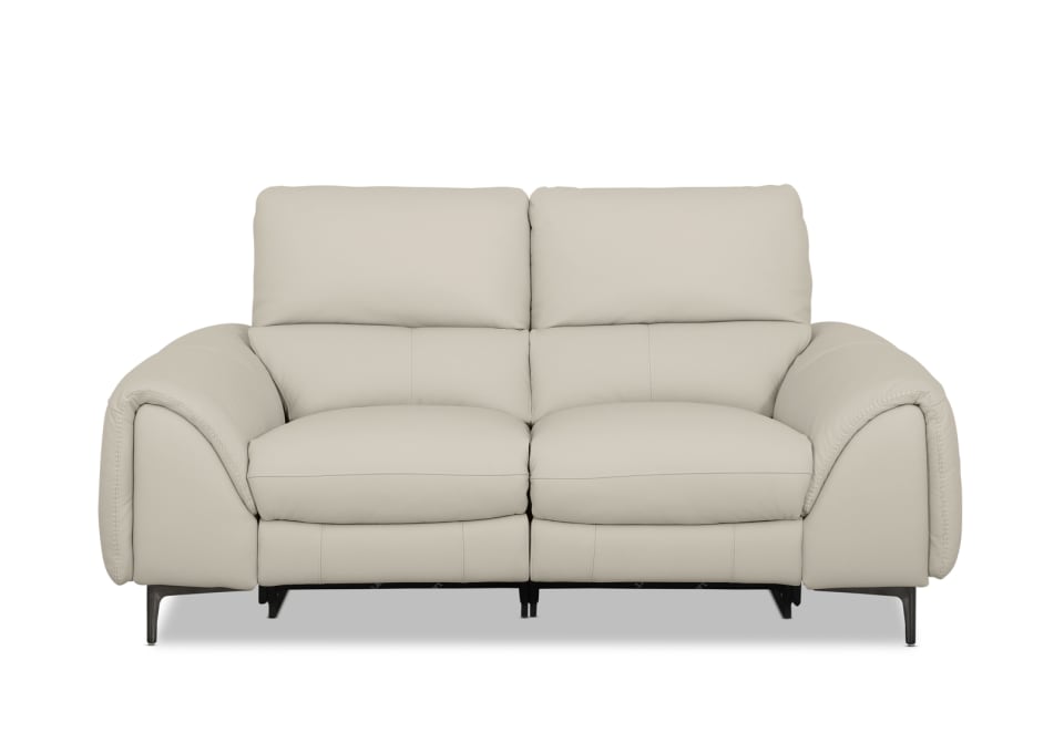 DOMINICO LEATHER 2 Seater Electric Recliners