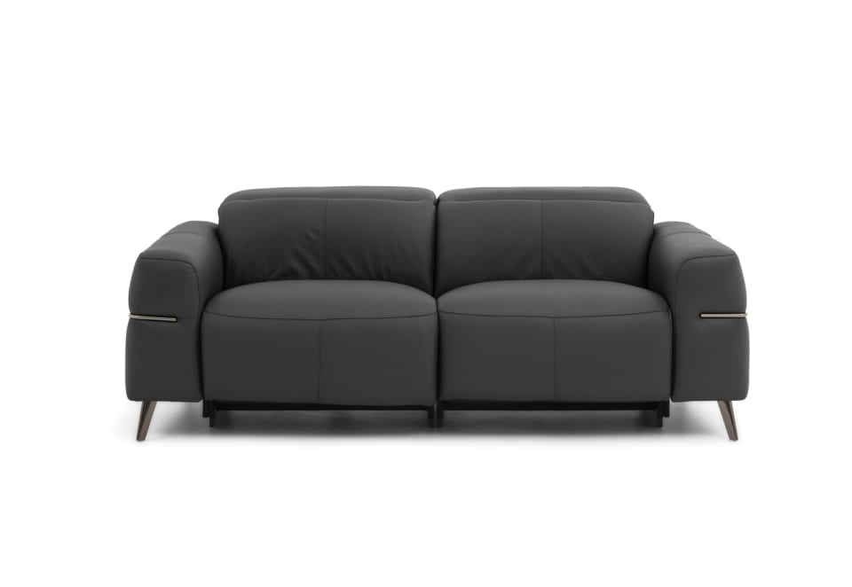 SERAFINI LEATHER 2.5 Seater with Inbuilt Electric Recliners