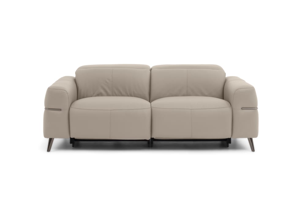 SERAFINI LEATHER 2.5 Seater with Inbuilt Electric Recliners