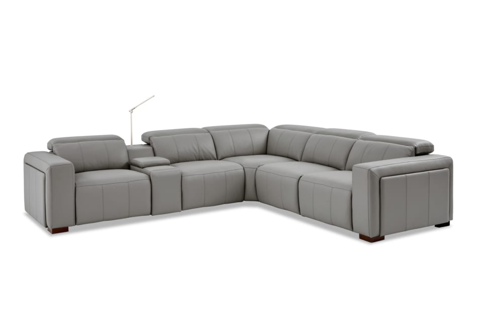 COSIMO LEATHER Corner Lounge (Leather)