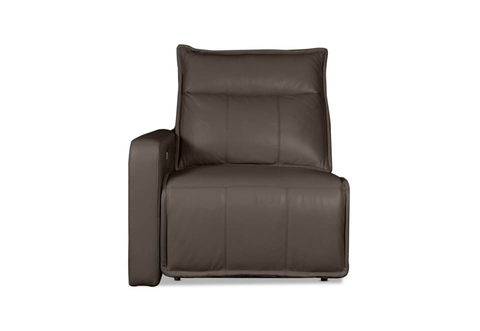 ALCINA LEATHER LHF Electric Recliner Arm Chair