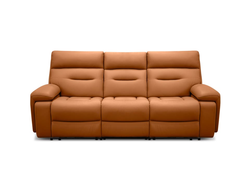 HOLLYWOOD 3 Seater w Electric Recliners MEDIA