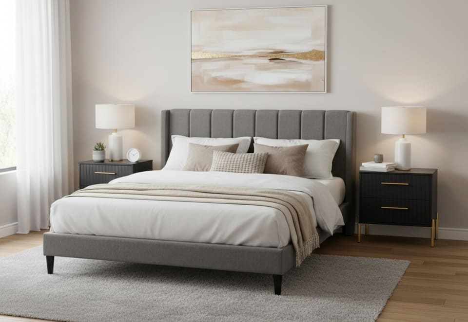 STUART Queen Bed