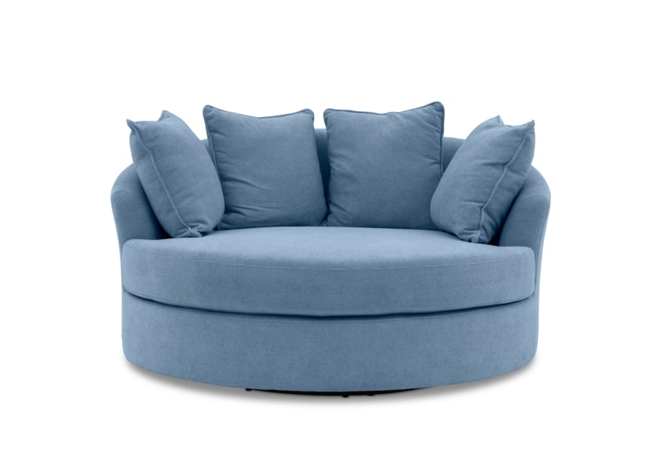 AVIRA FABRIC Swivel Chair (Fabric)
