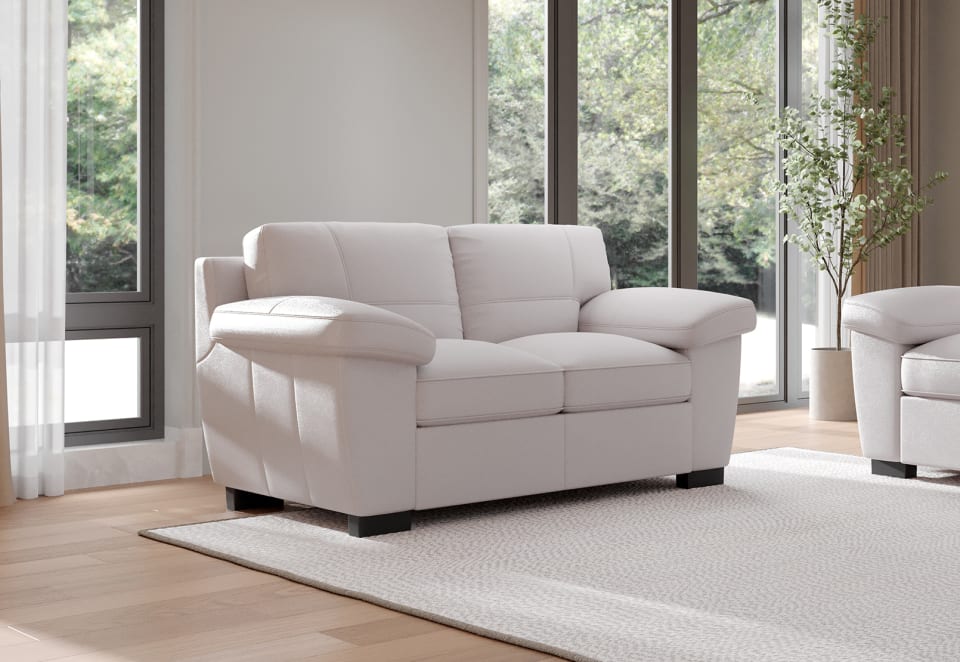 PERSEUS LEATHER 2 Seater Sofa