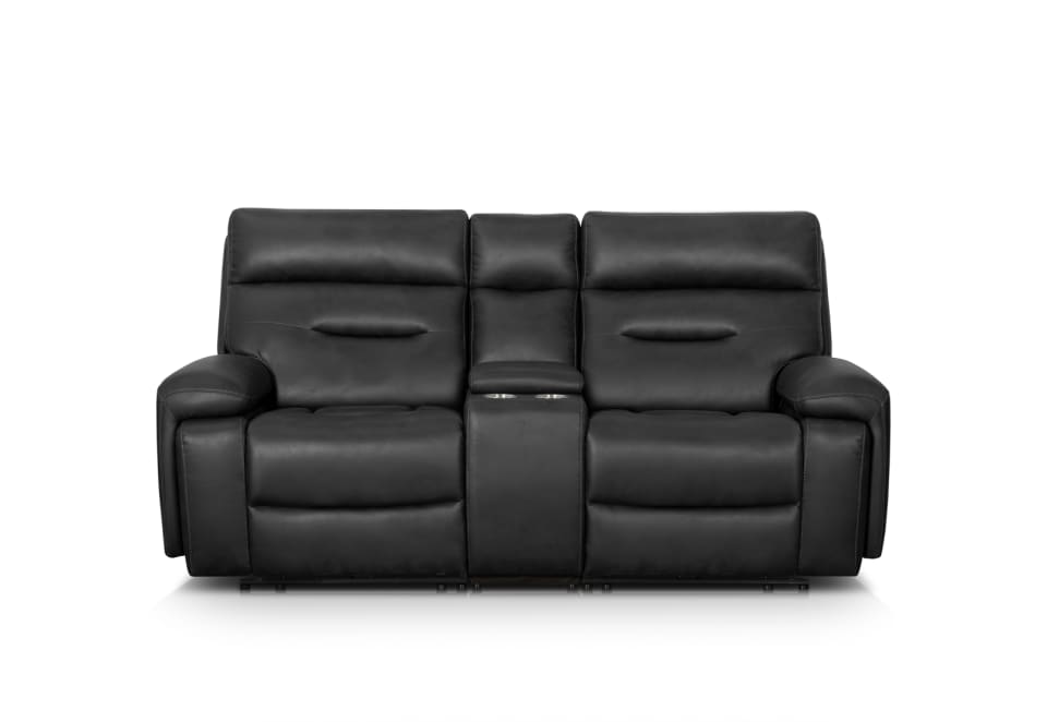 HOLLYWOOD 2 Seater Electric Recliners Console