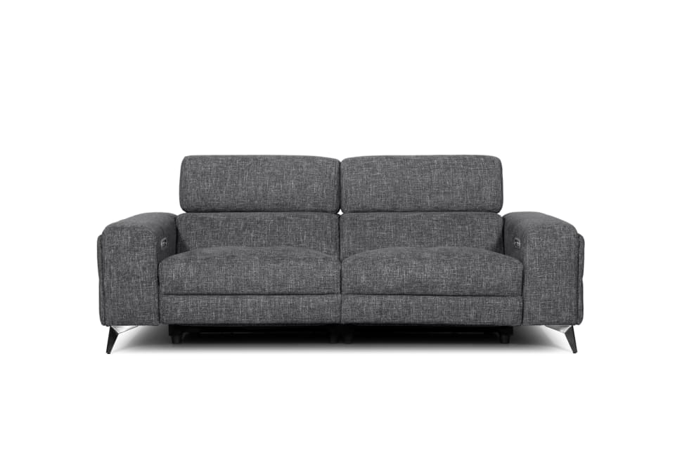 SINATRA FABRIC 3 Seater with 2 Inbuilt Electric Recliners