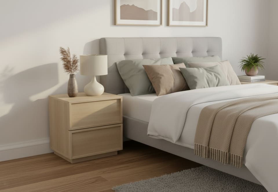 WATKINS 2 Drawer Bedside