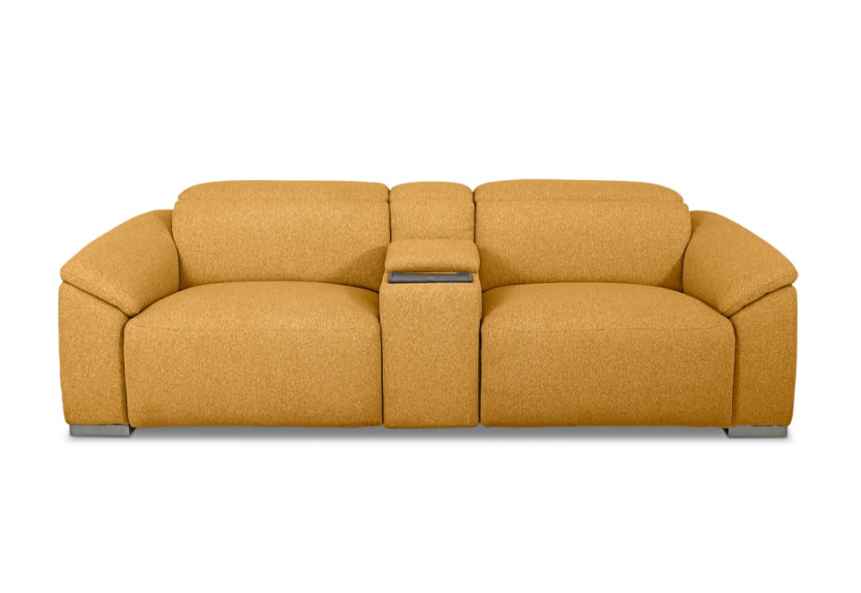 FIORELLA FABRIC 2.5 Seater with Inbuilt Electric Recliners and Console