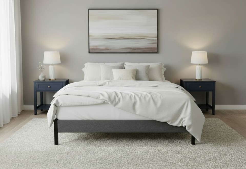 CARPENTER Queen Bed Base