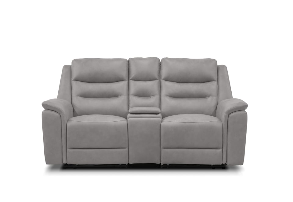 ATALANTA FABRIC 2 Seater with Inbuilt Electric Recliners and Console