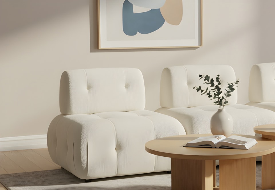 BEVERLYWOOD Modular Armless Chair