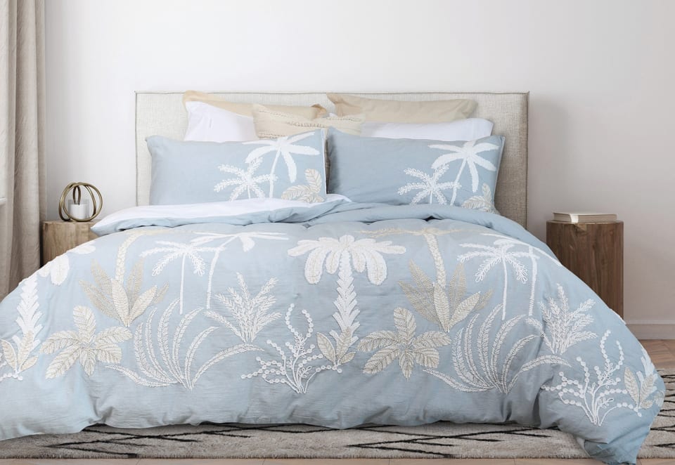 TRENARA Queen Bed Quilt Cover Set