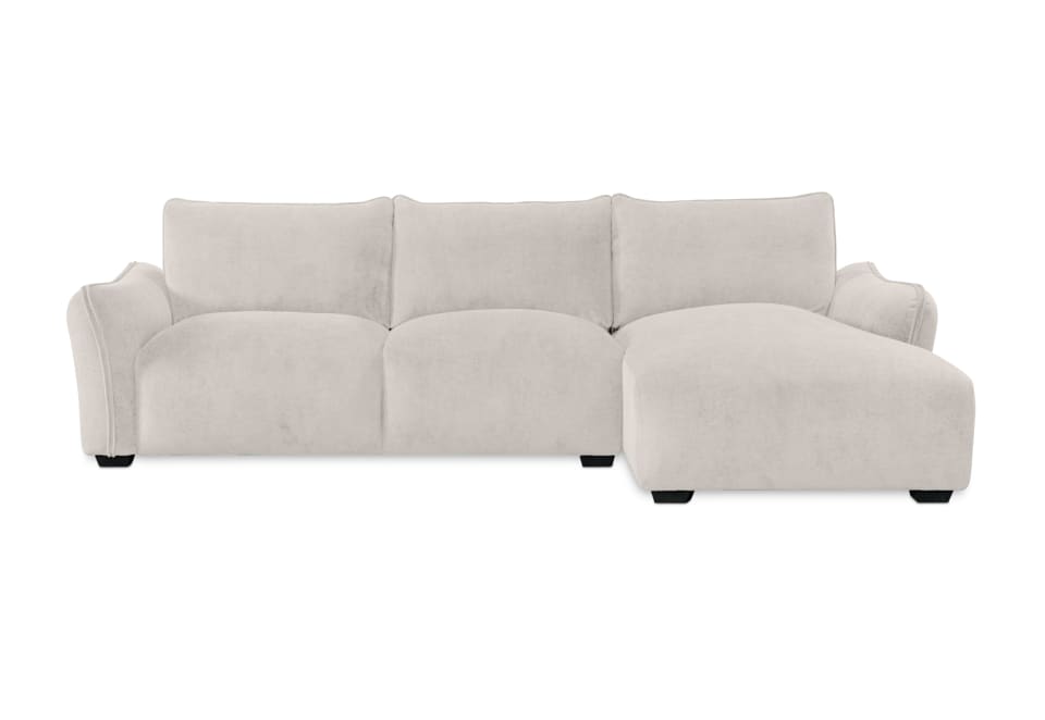 CARMELLO FABRIC 3 Seater RHF Chaise