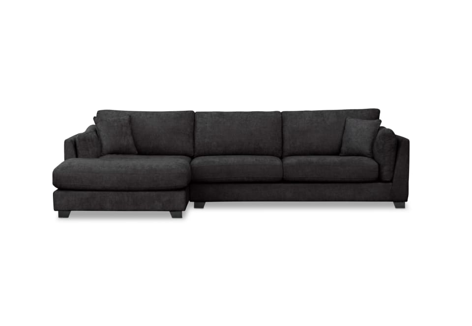 RAMI FABRIC 3 Seater Sofa with Left-Hand Facing Chaise