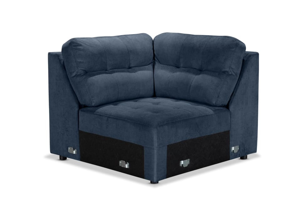 BEVERLY FABRIC Modular Corner Wedge