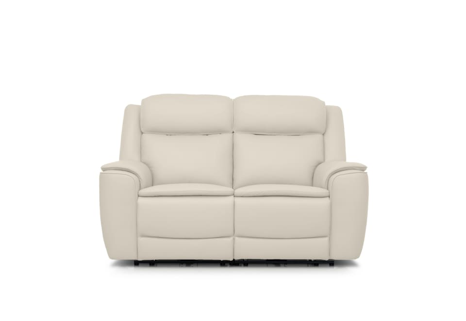 GLUSMAN LEATHER 2 Seater Electric Recliner