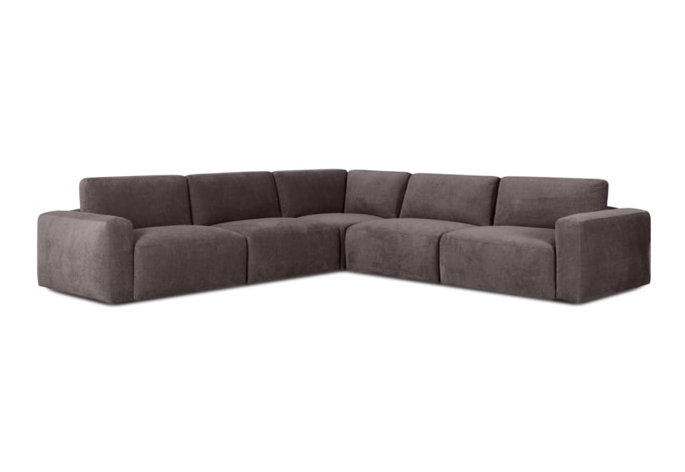 NEROLIE FABRIC 5 Seater Corner Lounge
