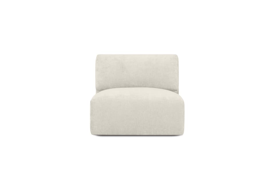 NEROLIE FABRIC Modular Armless Chair