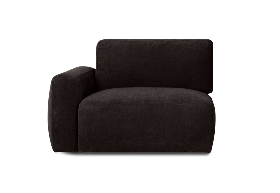 NEROLIE FABRIC Modular Left-Hand Facing Chair