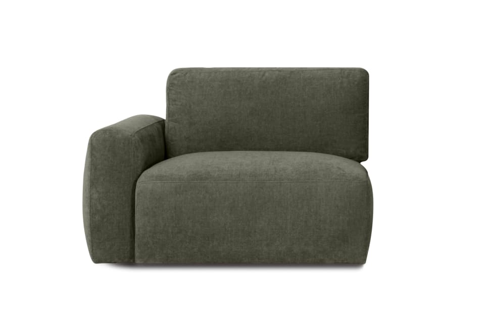NEROLIE FABRIC Modular Left-Hand Facing Chair
