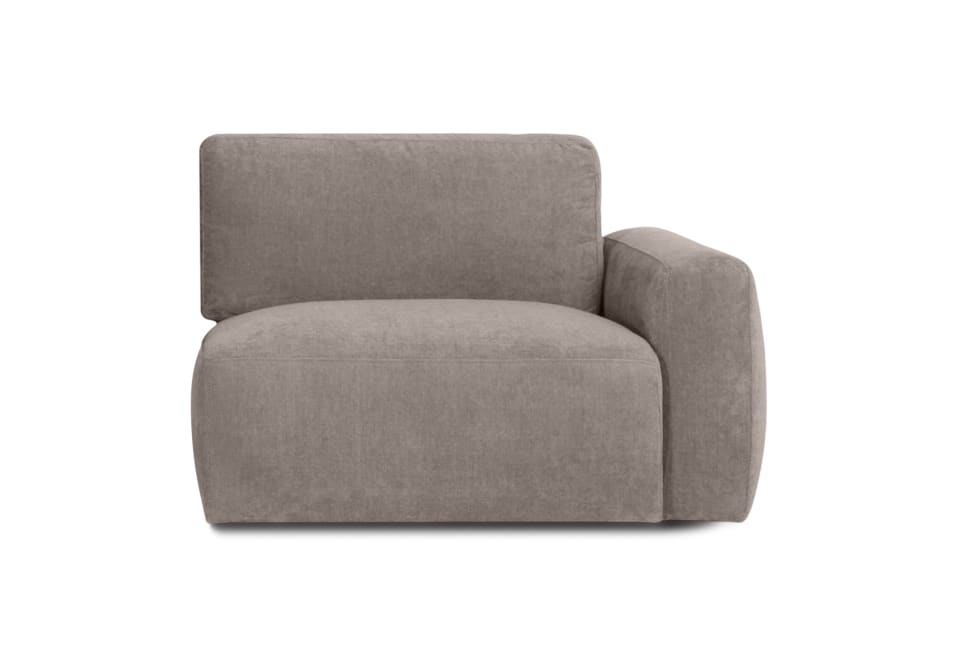 NEROLIE FABRIC Modular Right-Hand Facing Chair