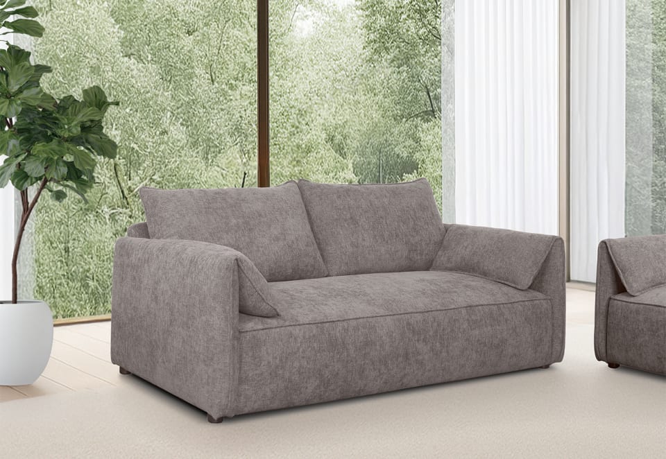 MEEK FABRIC 3 Seater