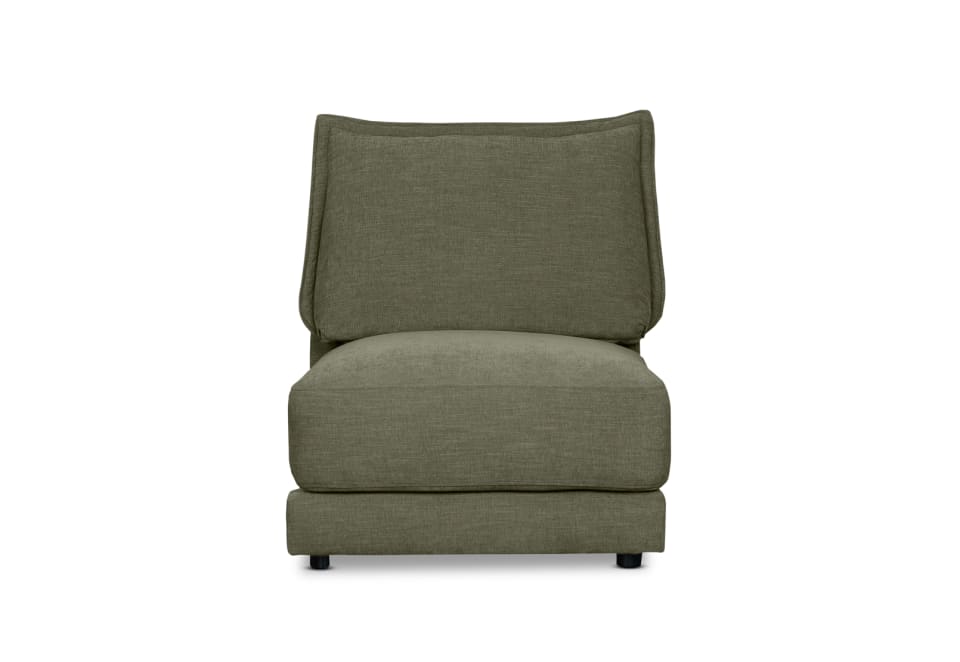 LINNELL FABRIC Modular Armless Chair