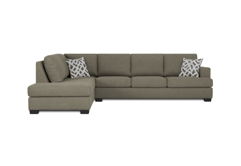 CALEY FABRIC 4 Seater Sofa with Left-Hand Facing Chaise