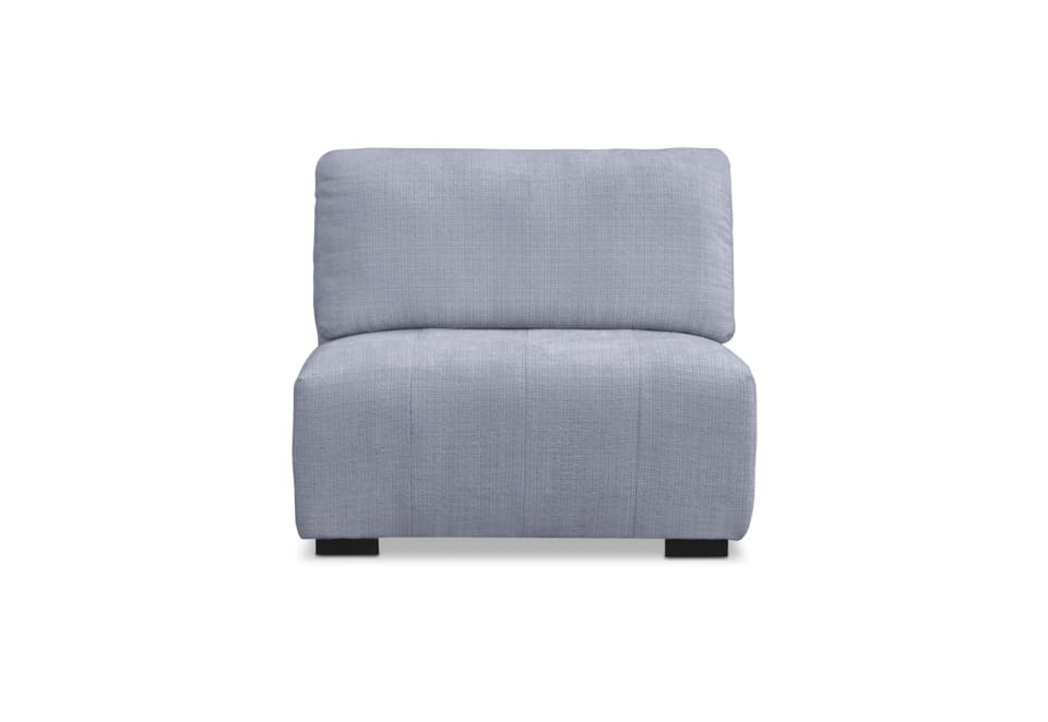 PAMINA FABRIC Modular 2 Seater Armless Sofa