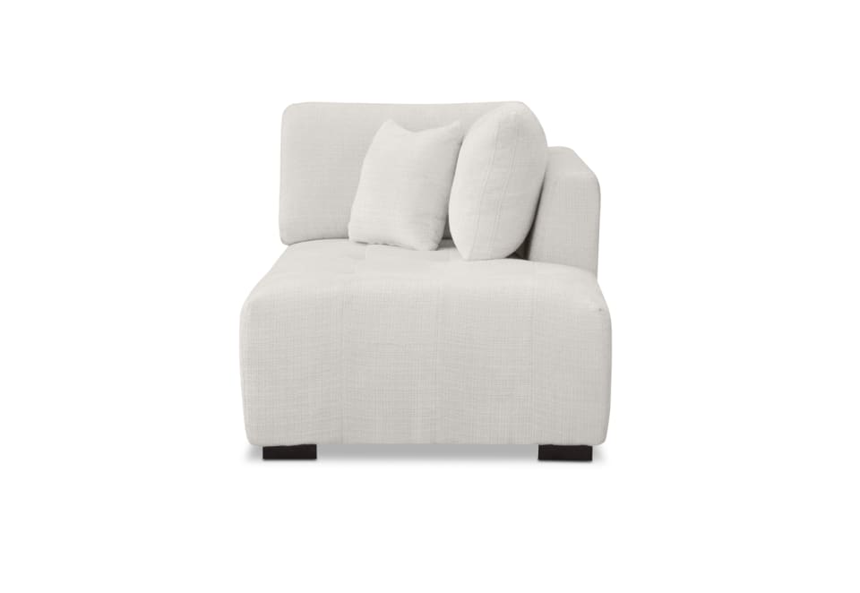 PAMINA FABRIC Modular Right-Hand Facing Long Chaise
