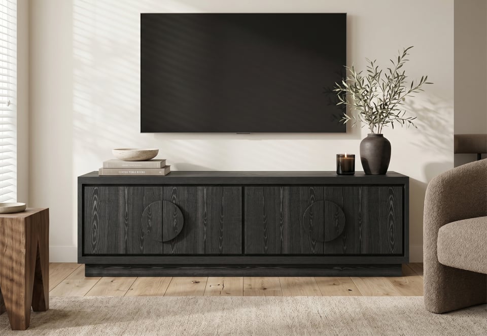 BERNAL 4 Door Entertainment Unit