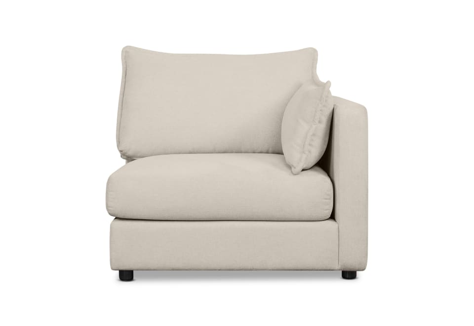 VALERA FABRIC Modular Right Hand Facing Arm Chairr
