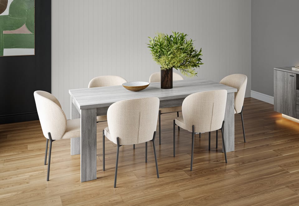 KERID 7 Piece Dining Suite