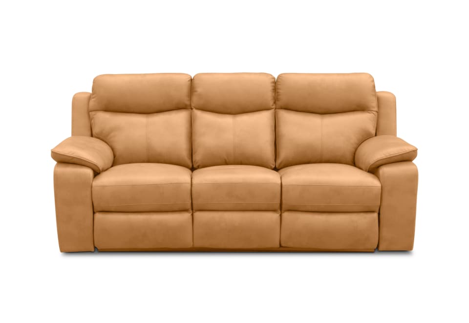 BURLINGTON FABRIC 3S Manual Recliner with Drop Down Table