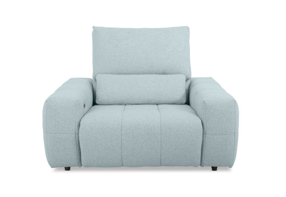LORYN FABRIC 1.5 Seater Electric Recliner