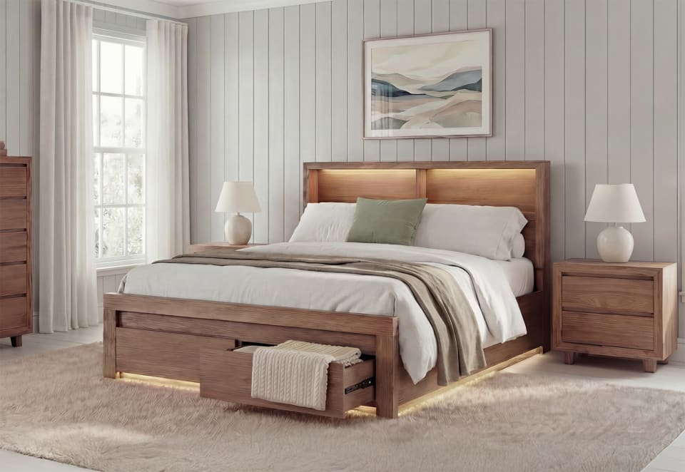 RANA King Bed