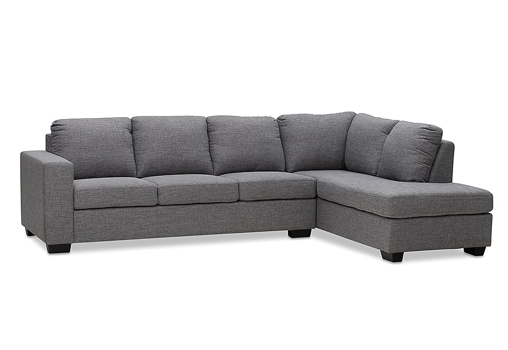BONZA Fabric Corner Lounge with RHF Chaise – image 3 of 7